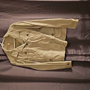 Loft khaki utility jacket.